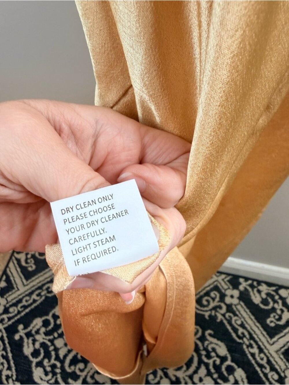 Bec & Bridge Hazel Cutout Satin Maxi Dress in a wheat color. 4 - Picture 13 of 16